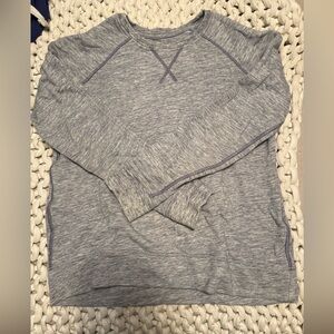 Lululemon Athletica Light Gray Sweatshirt
